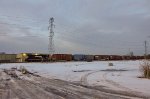 NS GP38-2 Locomotive making moves in the yard